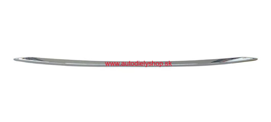 Nissan X TRAIL 2013- lišta predného nárazníku / chrómová