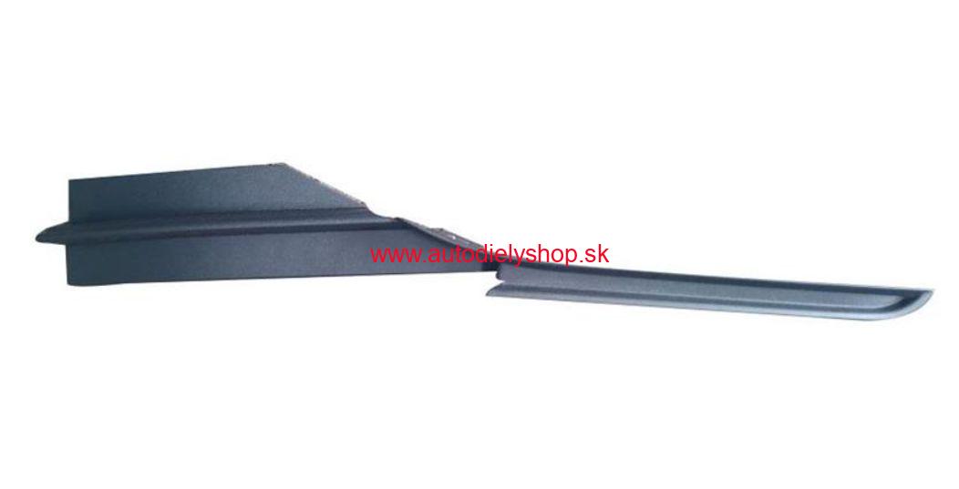 VW GOLF VII 2013- mriežka nárazníka Ľavá / dolná / čierna / od r. 4/2017