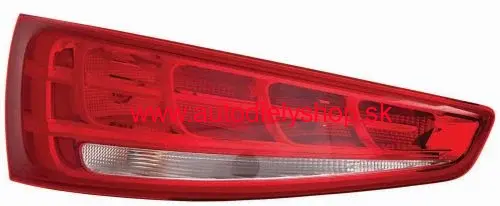Audi Q3 6/2011- zadné svetlo Lavé