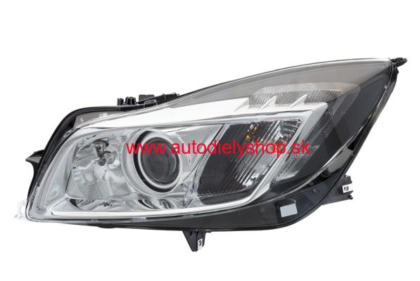 Opel INSIGNIA 7/2008- DS1+ H11 +LED, - bi-xenón Ľavé / HELLA