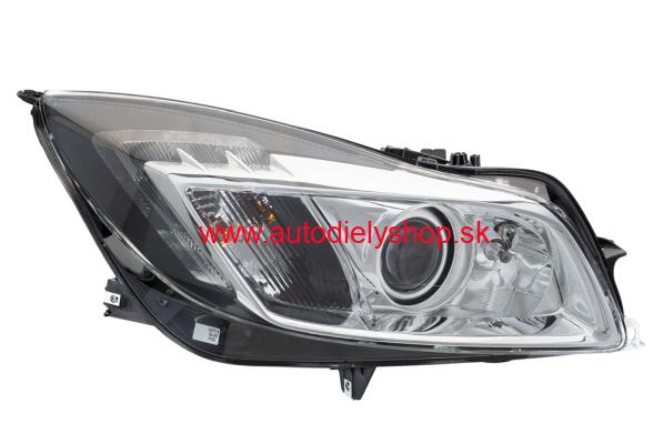 Opel INSIGNIA 7/2008- DS1+ H11 +LED, - bi-xenón Pravé / HELLA