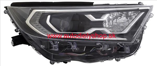 Toyota RAV 4 12/2018- predné svetlo LED, Pravé