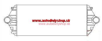 Peugeot Expert 10/95-3/04 chladič vzduchu 