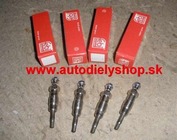 Peugeot EXPERT 10/95-3/04 žhavič Sada 4ks 2,0HDi / FEBI / 