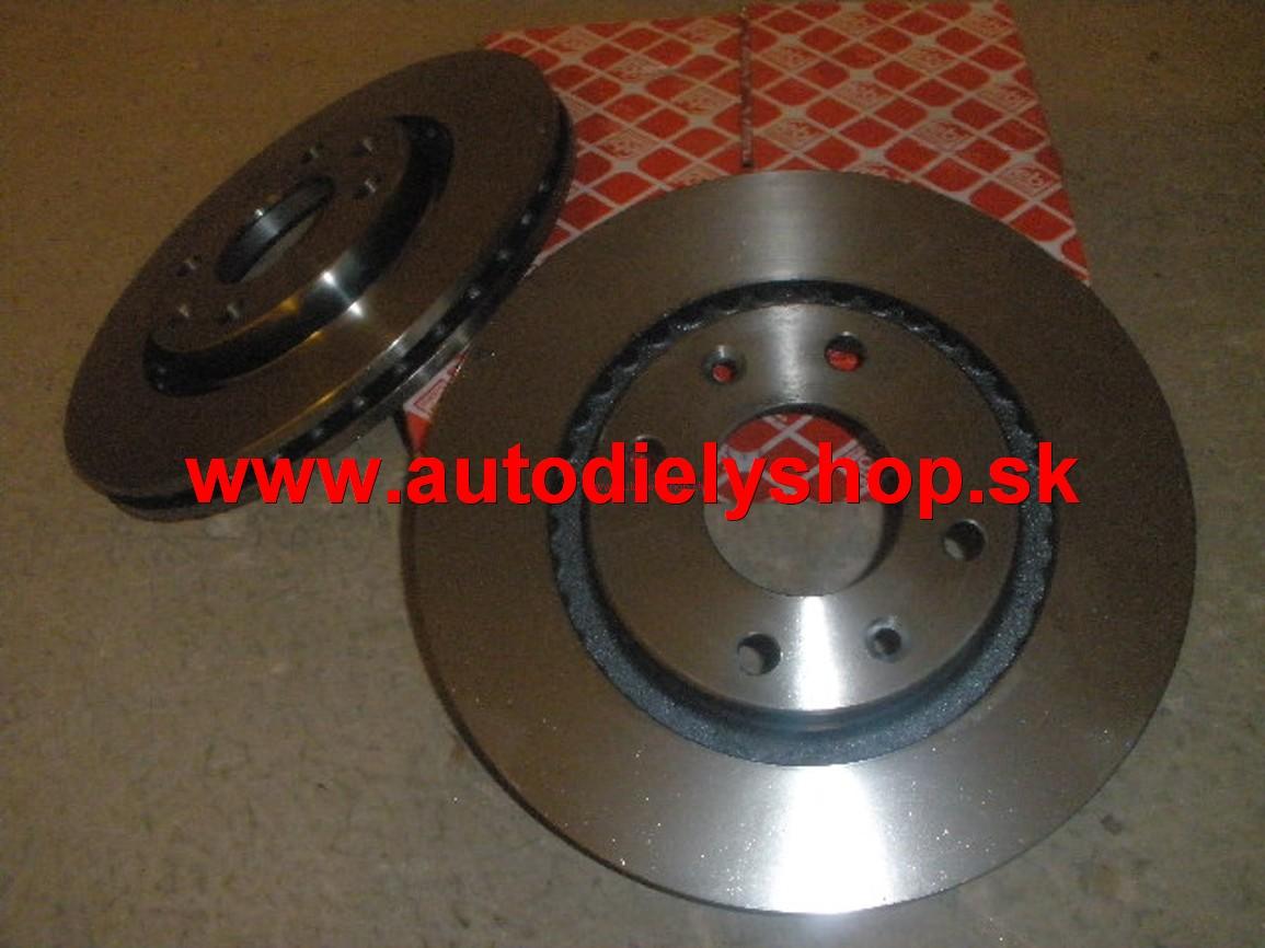 Peugeot PARTNER 10/96-02 predné kotúče 266mm Sada,vetrané BOSCH 