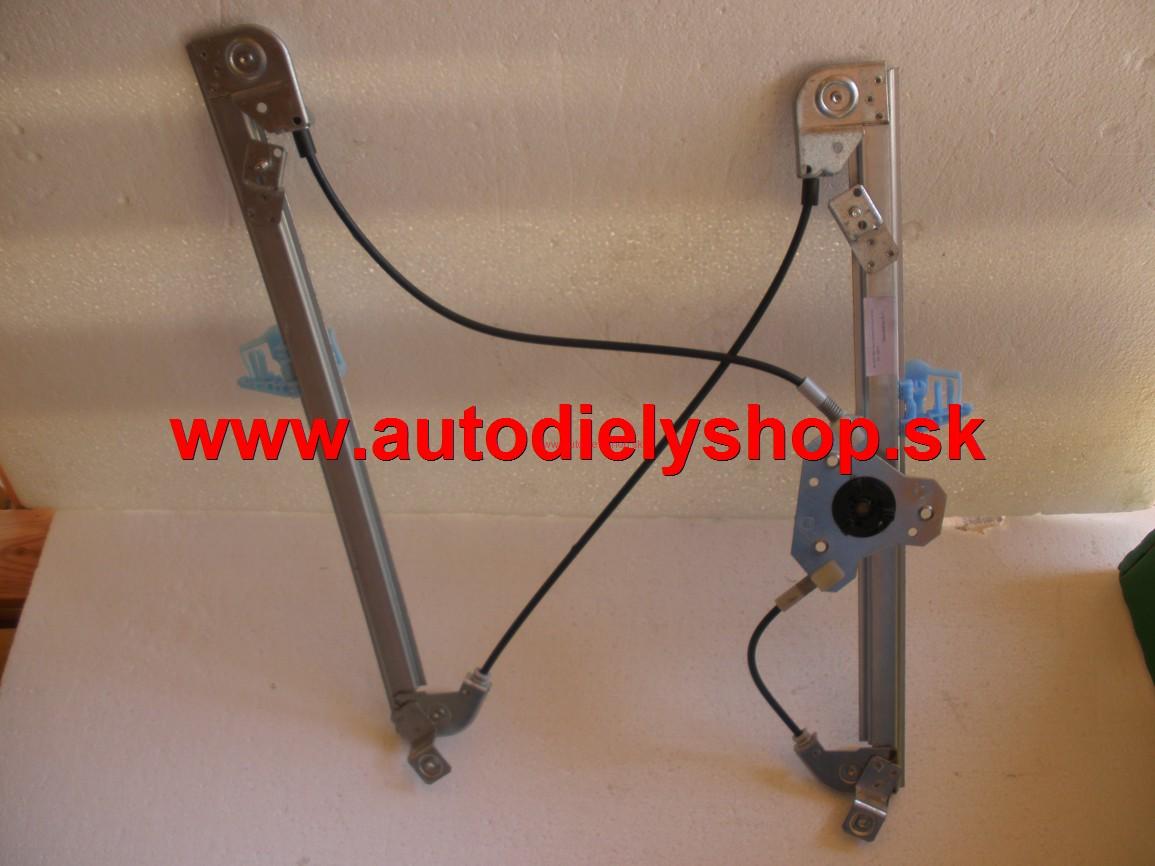  Peugeot PARTNER 10/96-12/02 mech.predné stahovanie okna Lavé 