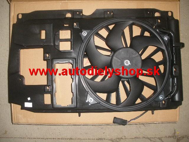  Peugeot PARTNER 1/03- ventilátor chladičov,Komplet 