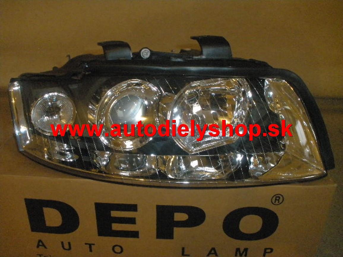 Audi A4 10/00-9/04 svetlo D1S+H7 pravé,Xenón 