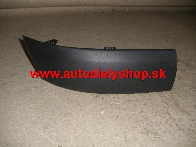 Renault Clio 7/01-9/05 bočné lišty predného nárazníku Sada L+P 