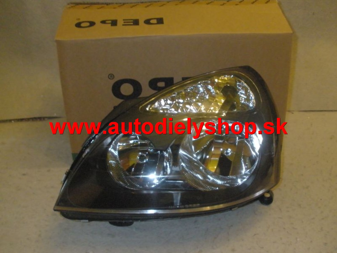 Renault Clio 7/01-9/05 svetlo H1+H7 ľavé. 