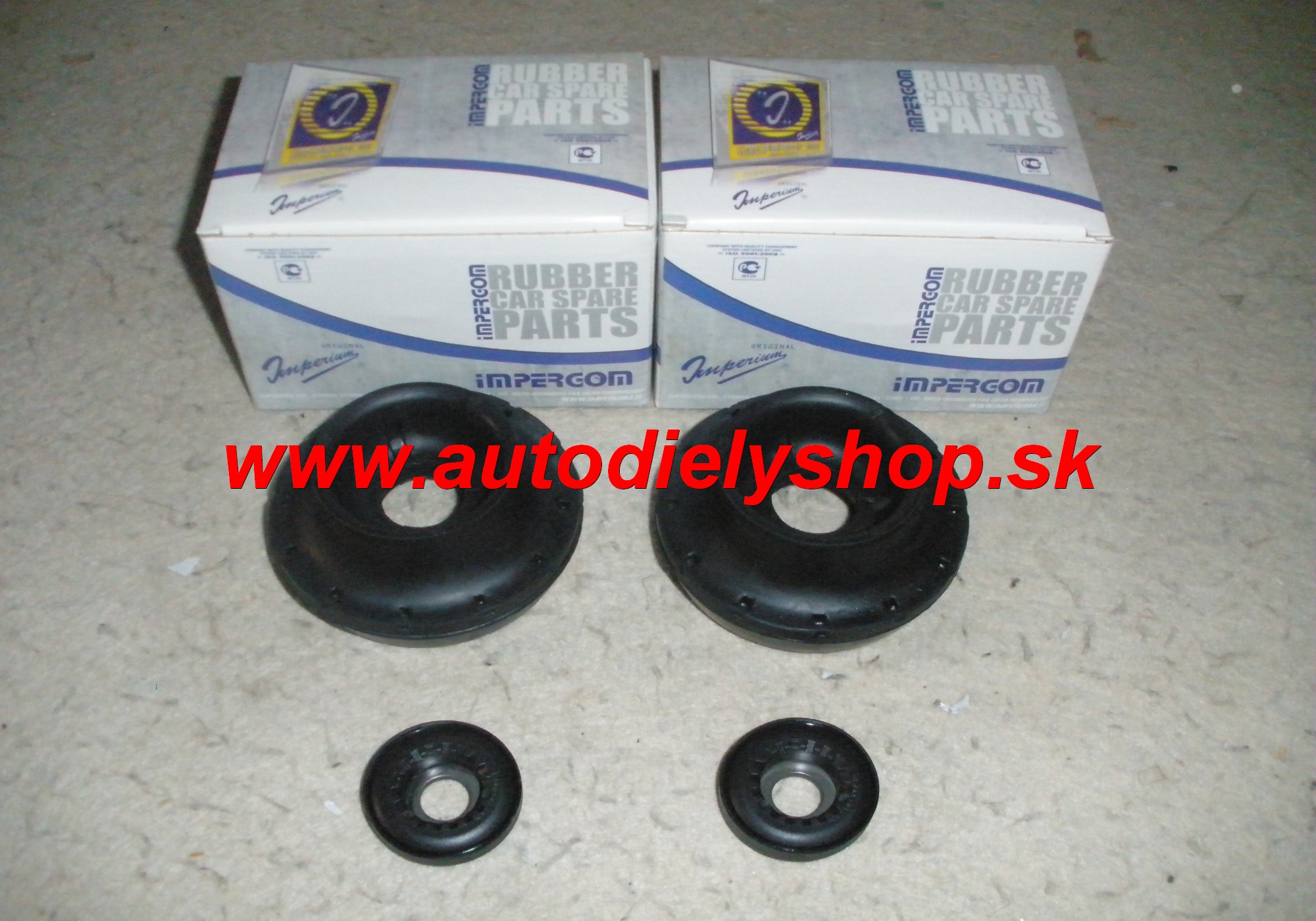 Seat Alhambra 5/96-4/00 horné uloženie predných tlmičou Sada L+P 