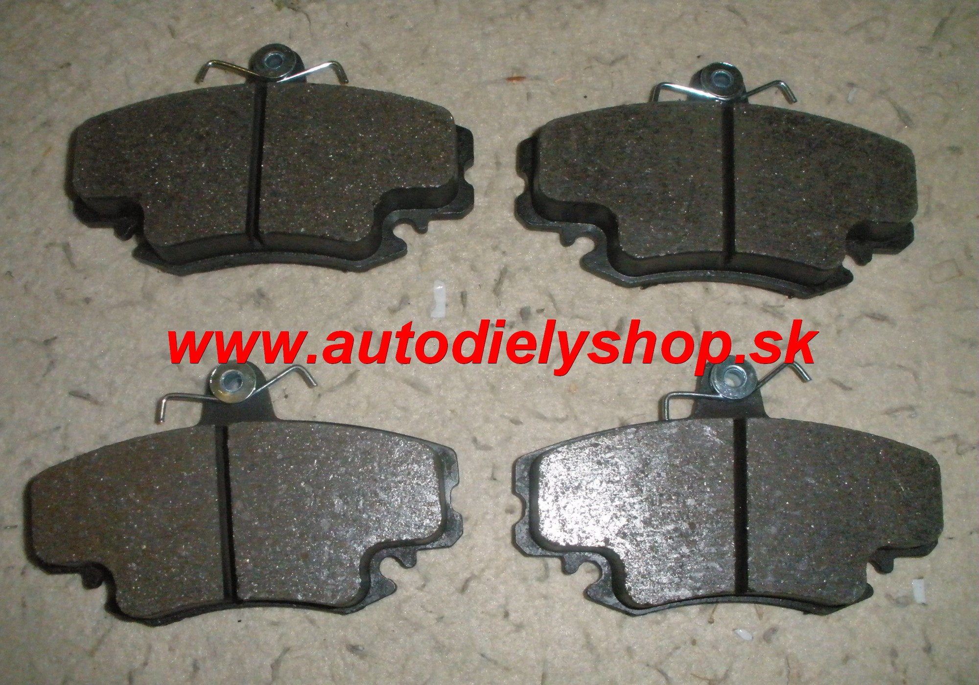  Renault Clio 9/98-6/01 predné platničky sada  100mm 	