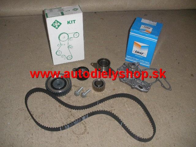  Renault CLIO 9/98-6/01 rozvody komplet Sada 1,9 DTi / 59kw 	