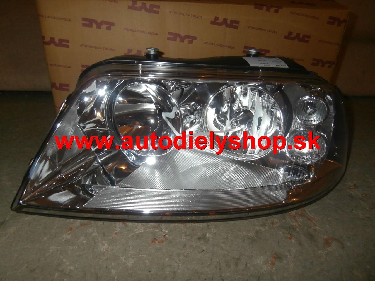 Seat Alhambra 8/00- predné svetlo H1+H7 ľavé 