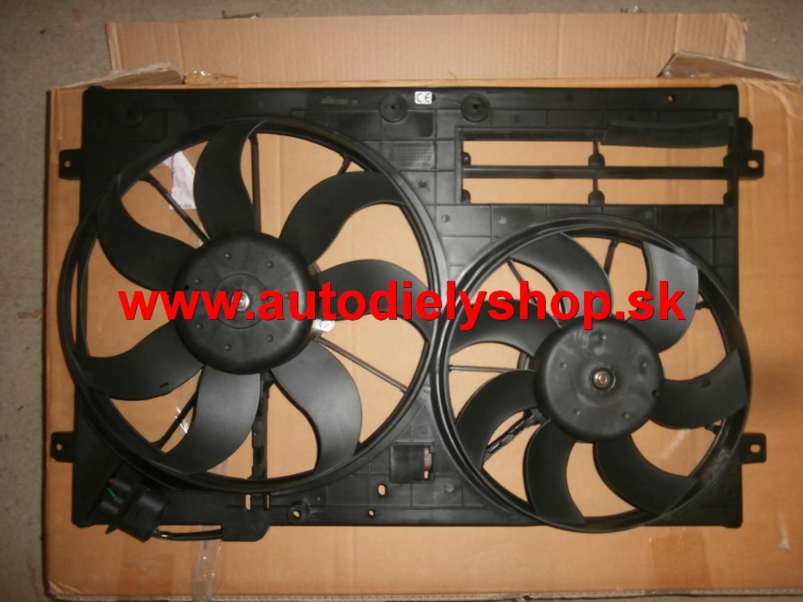 Seat ALTEA 6/04- ventilátor chladičov komplet