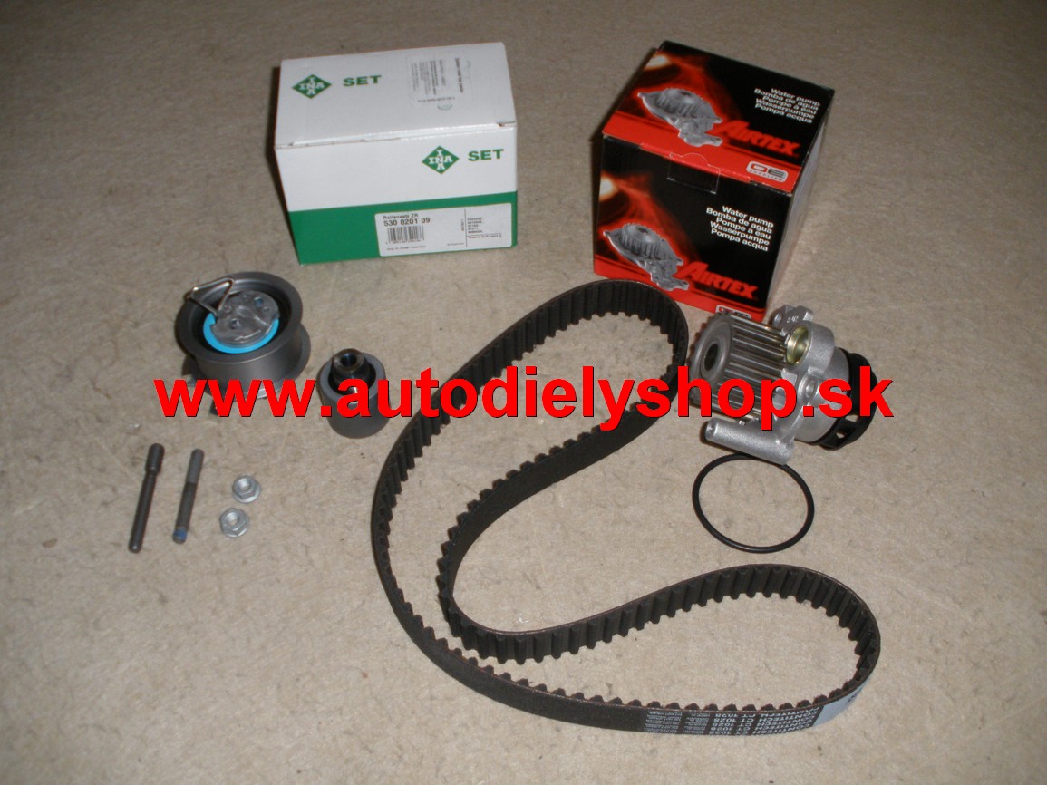 Seat ALTEA 6/04- rozvody komplet Sada 1,9TDi / 77kw 