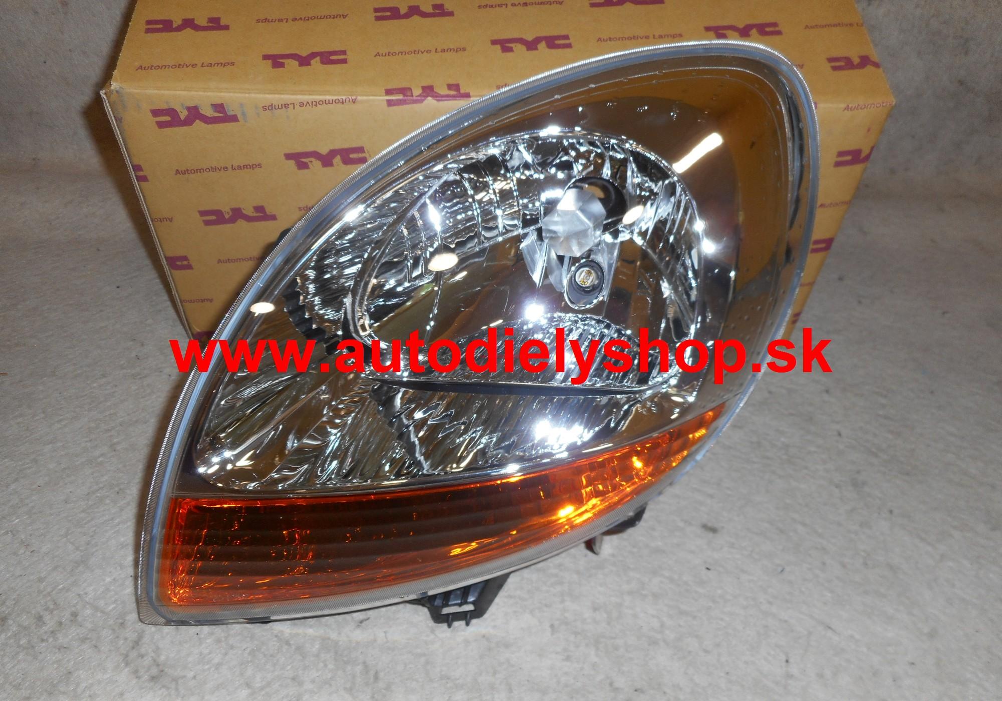  Renault Kangoo 4/03-08 svetlo H4 Lavé 