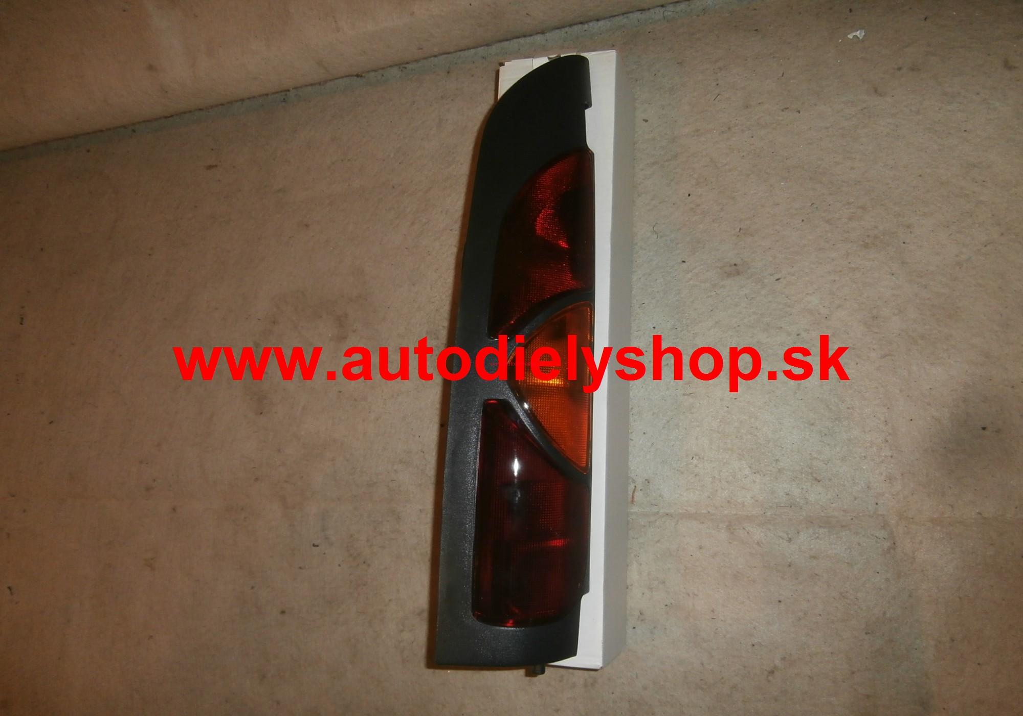  Renault Kangoo 98-4/03 zadné svetlo Lavé (2-krídlové)