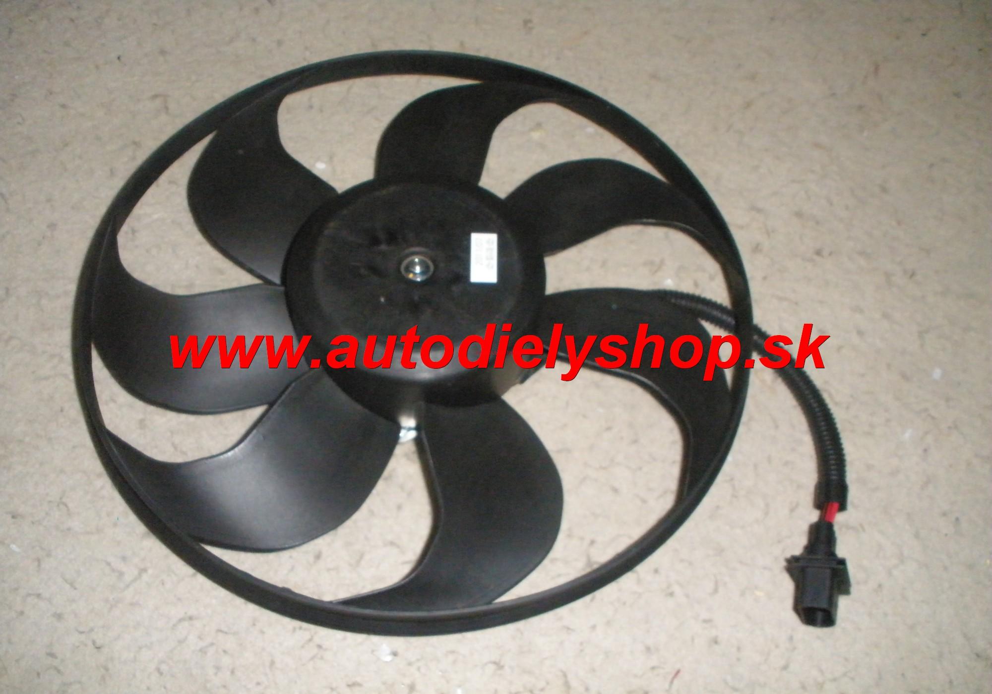 Seat Ibiza 1/04-ventilátor chladičov 1,9 TDi Cupra 