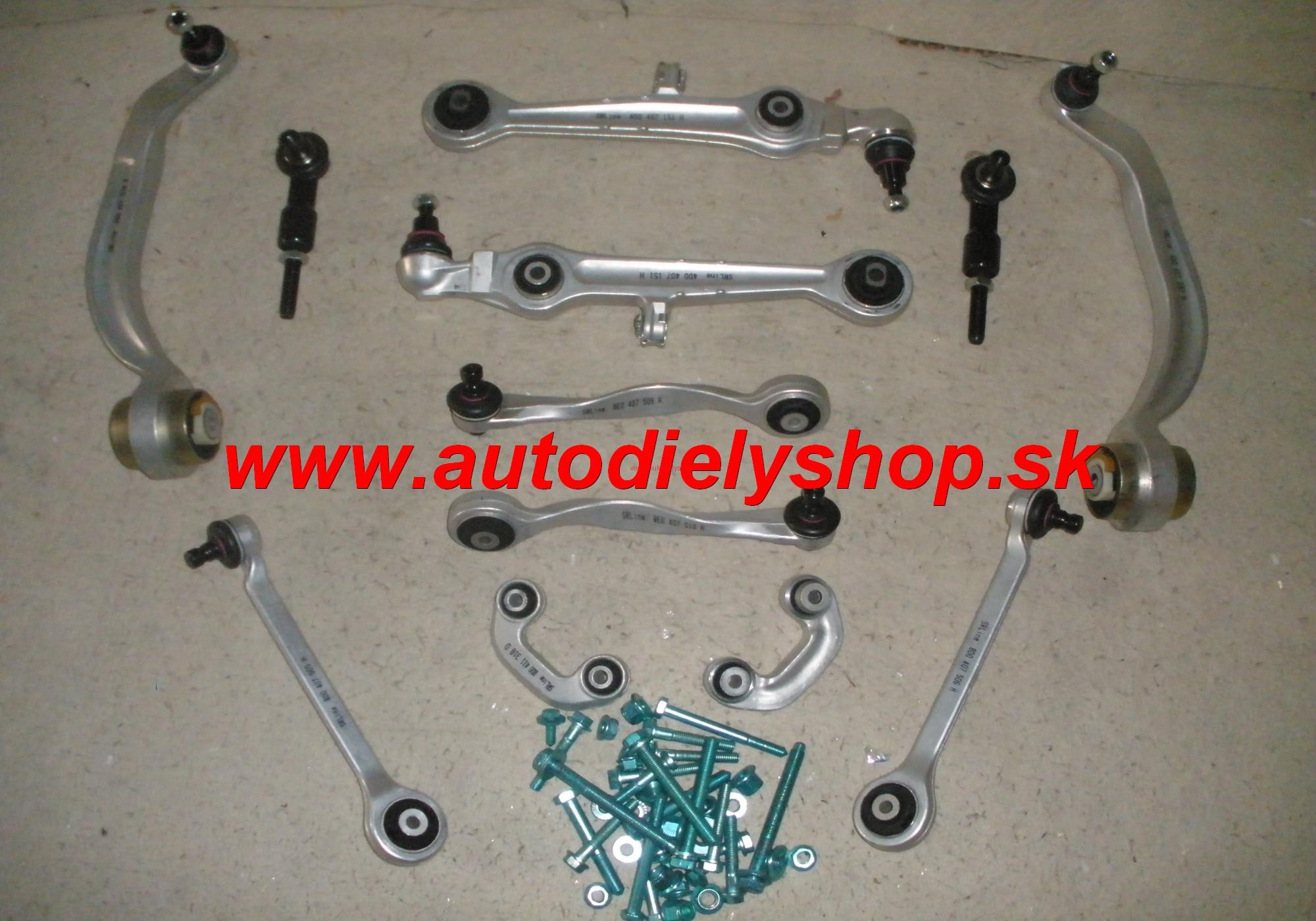 Audi A6 97-6/01 sada ramien kompletná. Priemer čapu 21mm.
