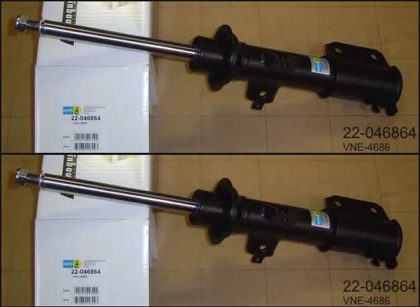  Renault Laguna 7/98-1/01 predné tlmiče Sada L+P,24mm / BILSTEIN  