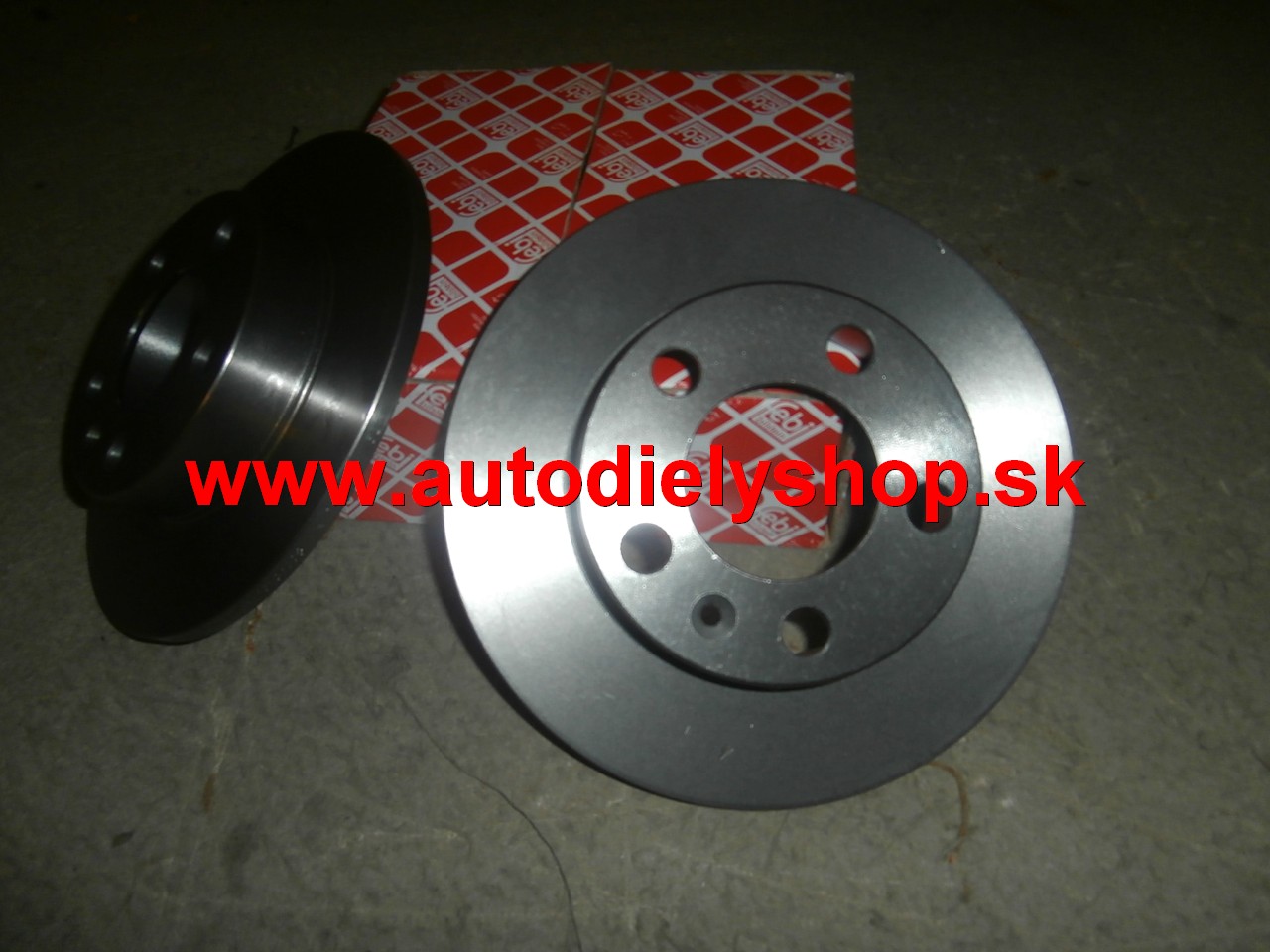 Seat TOLEDO 4/99-11/04 Zadné kotúče 232mm Sada / FEBI / 