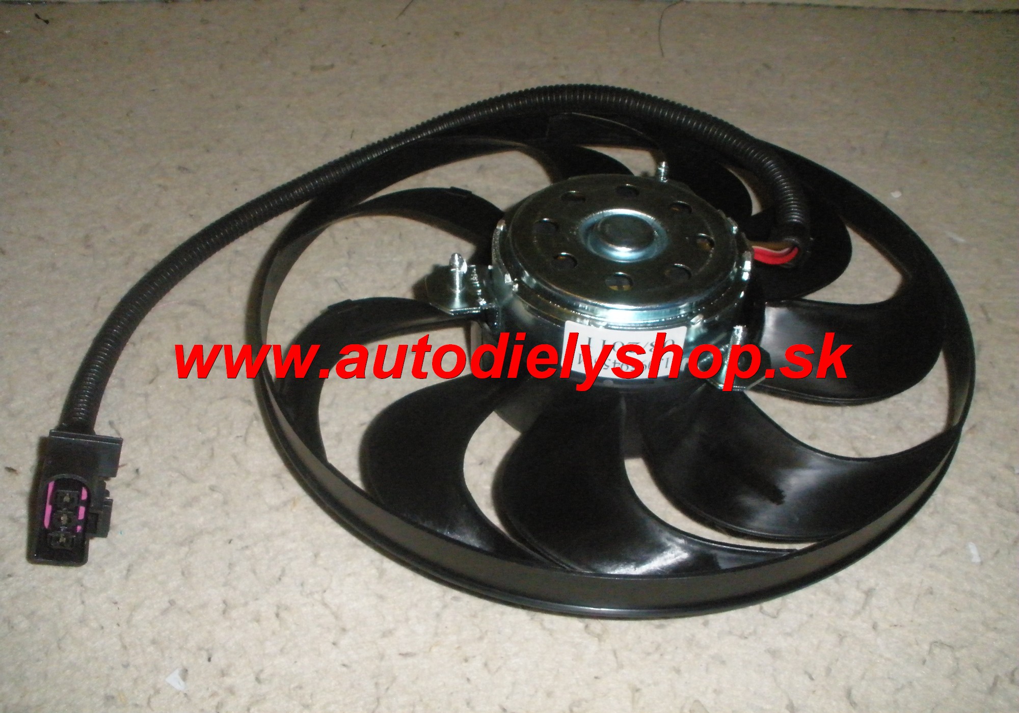 Seat Toledo 4/99-11/04 ventilátor chladičov 290mm 220/60W 