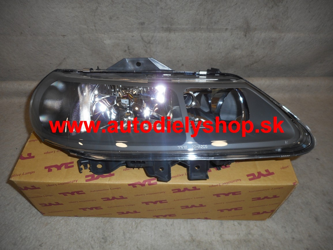  Renault Laguna 7/98-1/01 svetlo H7+H7 Pravé 
