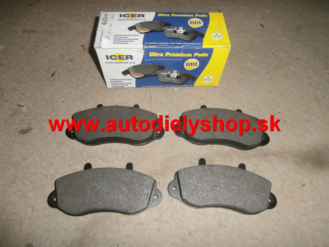 Renault MASTER 8/00-03 predné platničky 1,9DCi-2,2DCi-2,5DCi 