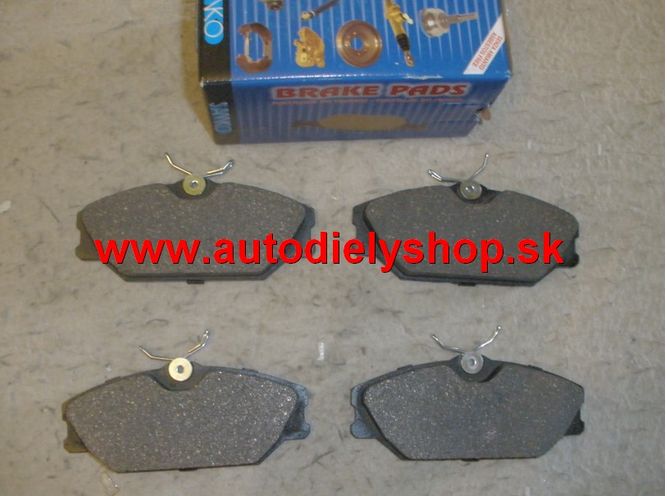 Renault Megane 10/95-3/99 predné platničky Sada / SAMKO /129,9mm 