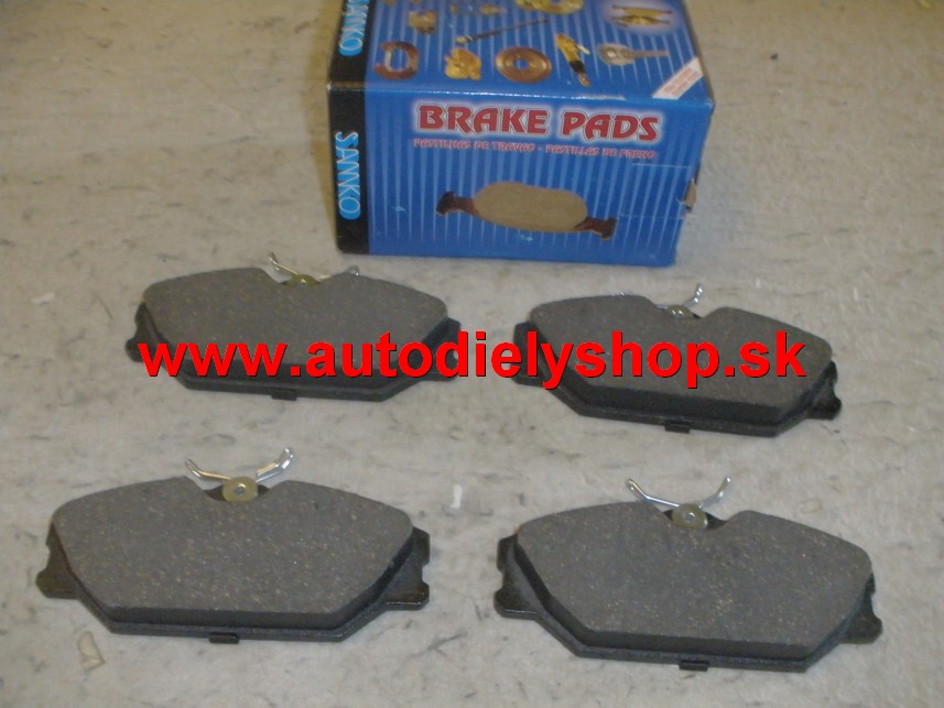 Renault Megane 99-11/02 predné platničky sada 129,9mm 