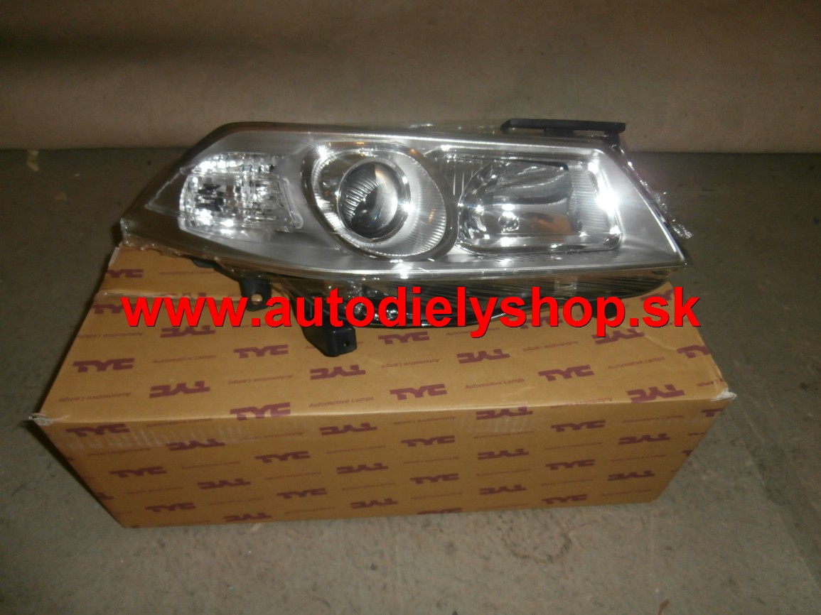 Renault MÉGANE II 1/06-10/08 svetlo H1+H7 Pravé 