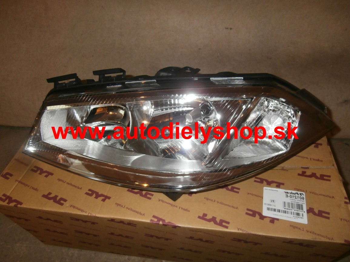Renault Megane 11/02-12/05 svetlo H1+H7 Lavé 