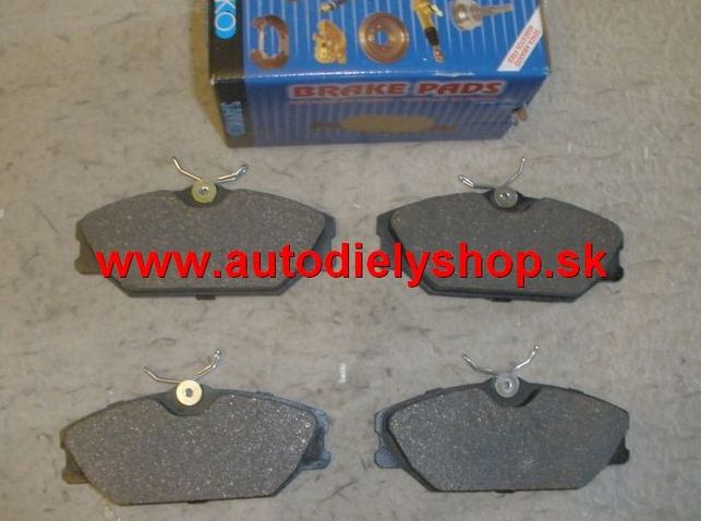  Renault Scenic 1/96-8/99 predné platničky sada 129,9mm 