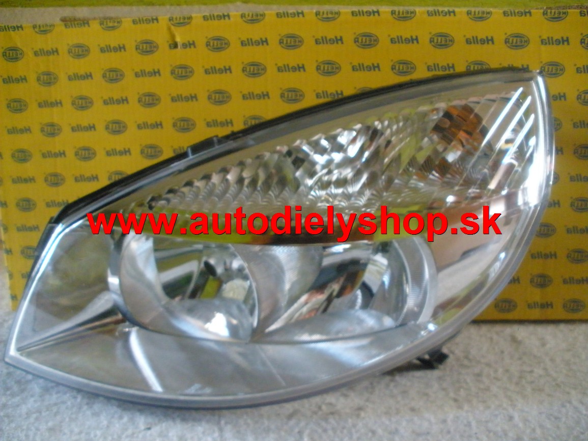 Renault Scenic 5/03- 7/06 svetlo H1+H7 ľavé / HELLA /	