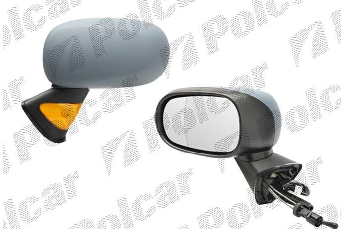 Renault MODUS 9/04-2/08 mech.spätné Lavé,pre lak
