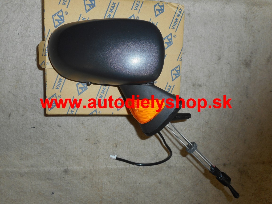  Renault MODUS 9/04-2/08 mech.spätné Pravé,čierne 