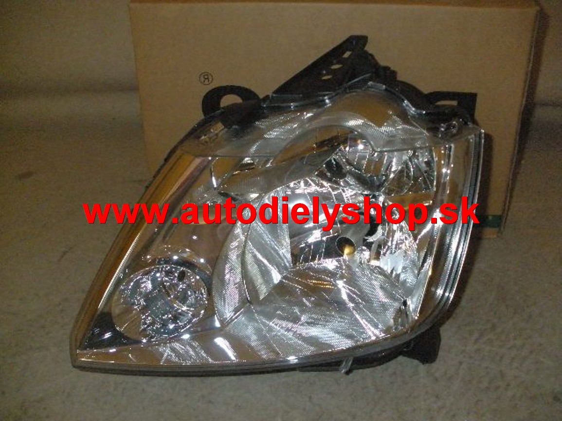 Renault MODUS 9/04-2/08 svetlo H1+H7 Lavé 