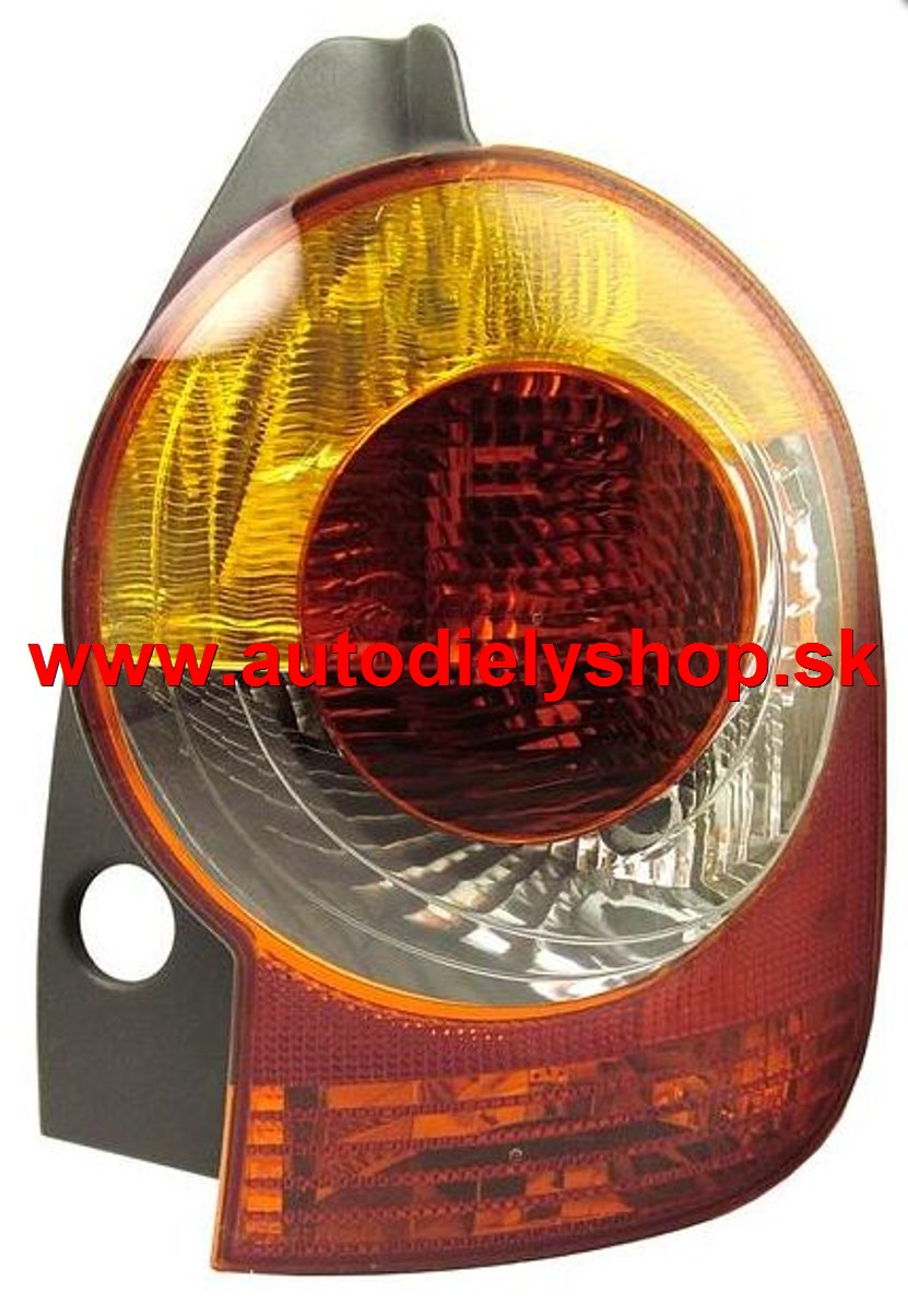 Renault MODUS 9/04-2/08 zadné svetlo Pravé,žlté 