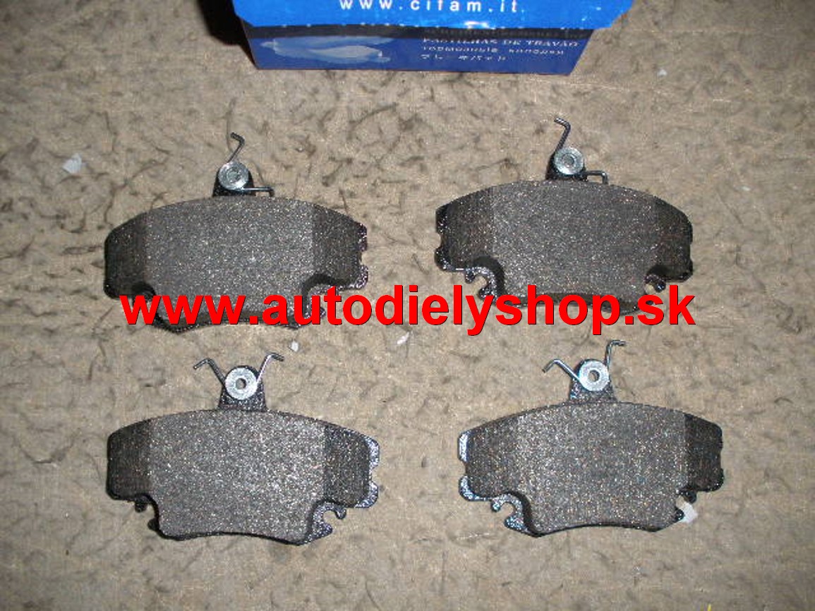  Renault THALIA 8/01- predné platničky Sada / CIFAM / 100mm 
