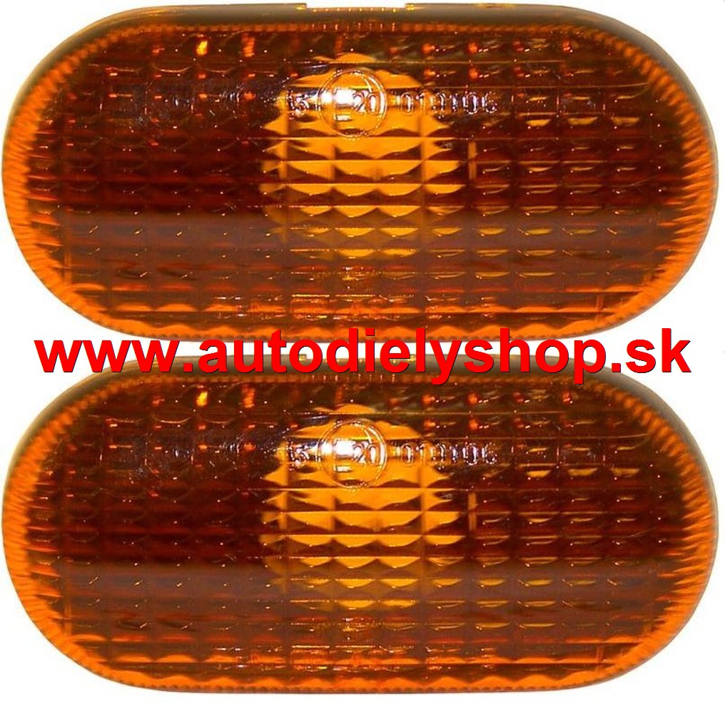  Renault Thalia 99-01 bočné smerovky oranžové Sada L+P 