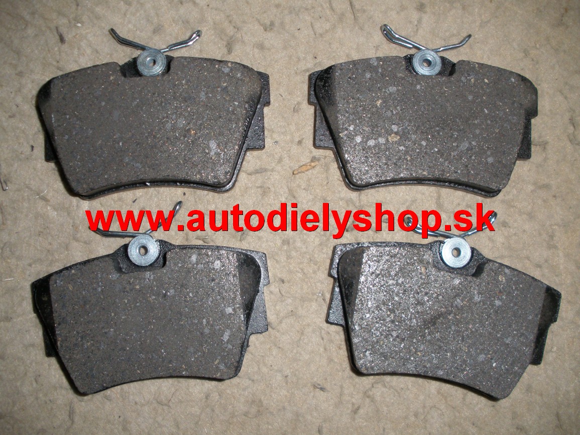 Renault TRAFIC 9/01-06 zadné platničky Sada / CIFAM / 