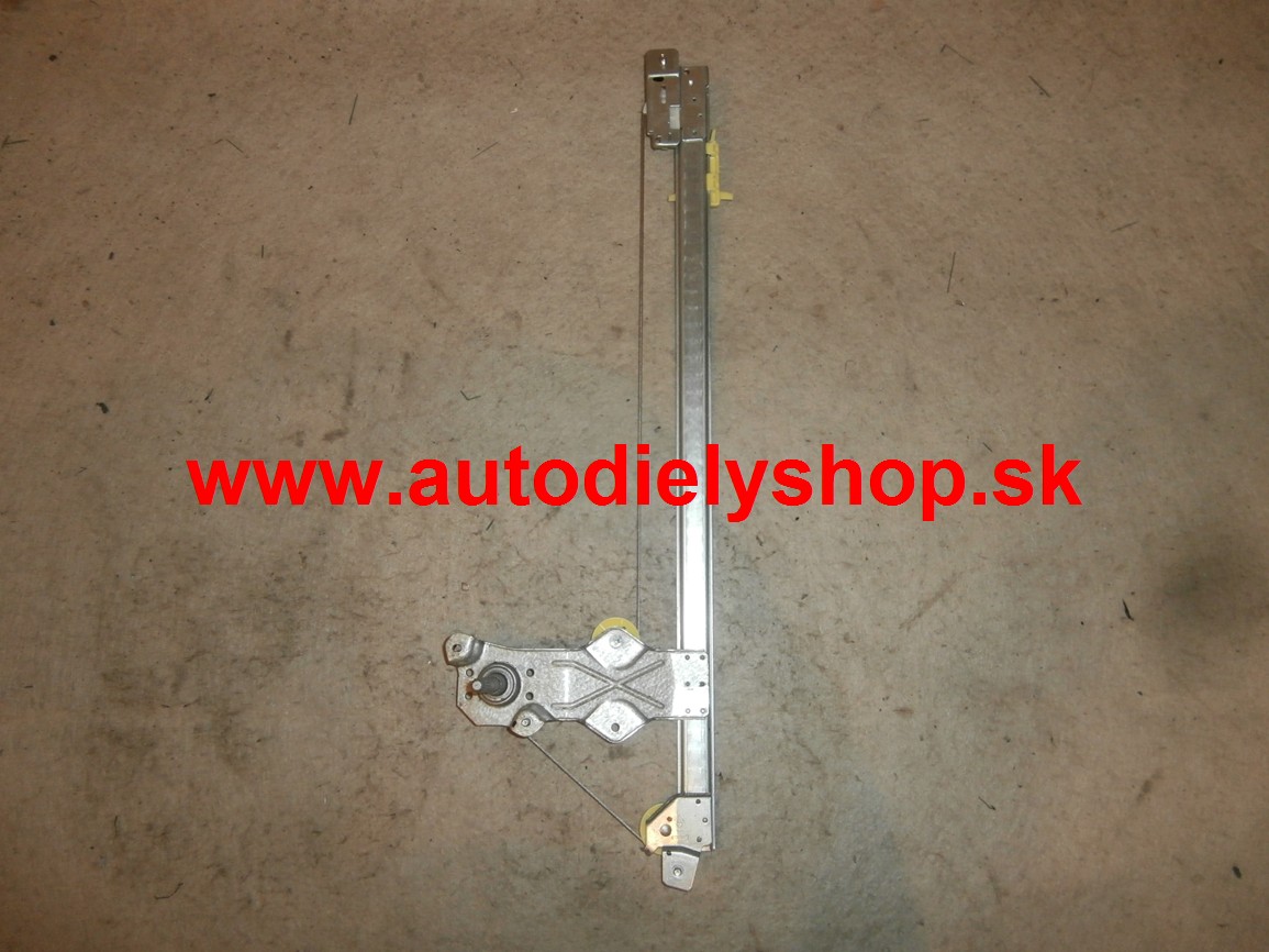 Renault TRAFIC 9/01-06 mech.stahovanie okna predné Lavé 