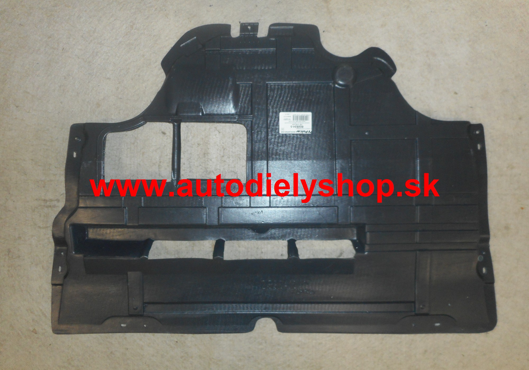 Renault Trafic 9/01-06 kryt pod motor 