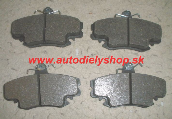 Renault TWINGO 92-98 predné platničky Sada typ BENDIX 