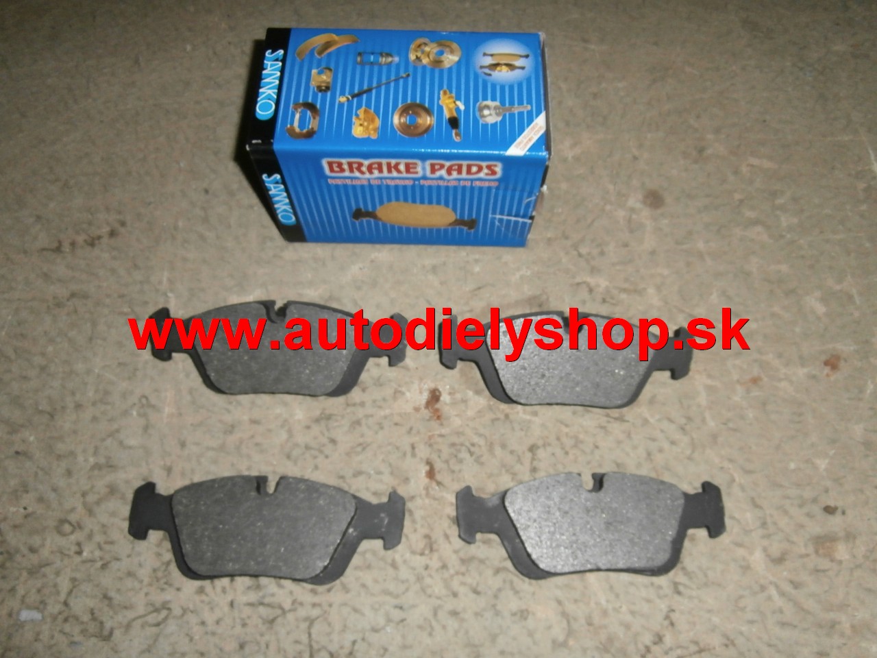  BMW 3 E36 10/90-3/98 predné platničky Sada 