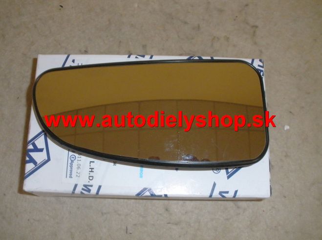  Citroen Jumper 1/02-8/06 sklo zrkadla ľavé,malé spodné vyhrievané. 