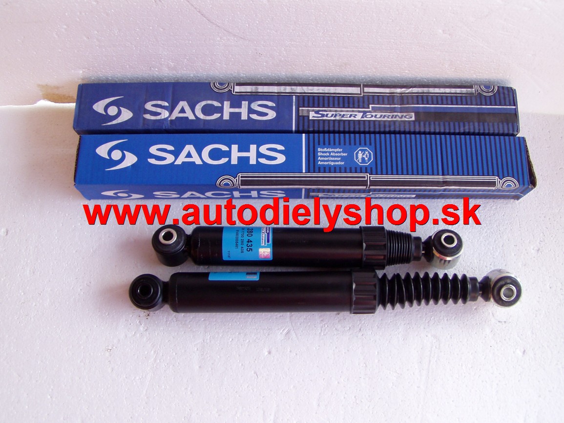 Fiat SCUDO 10/95-02 Zadné tlmiče sada L+P / SACHS /