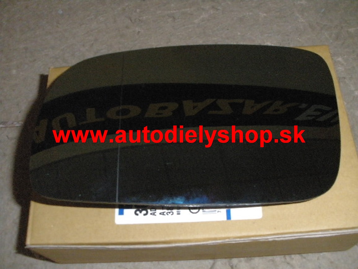  Audi A4 94-2/99 sklo zrkadla ľavé,vyhrievané 