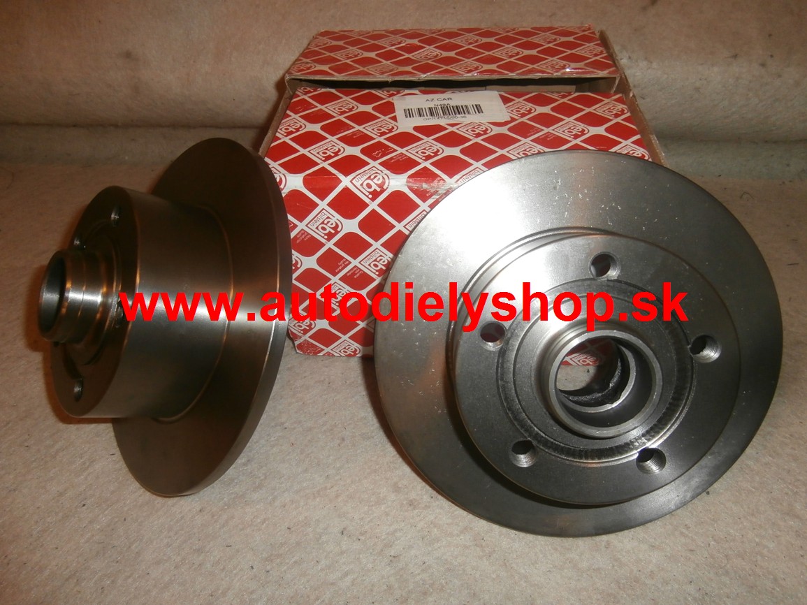  Audi A4 3/99-9/00 zadné kotúče 245mm sada L+P ,hlbka 83 